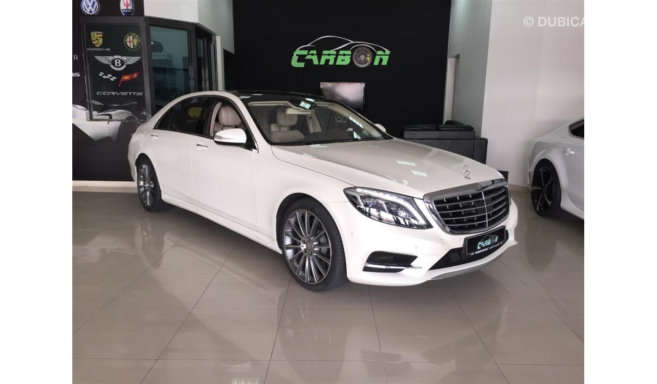 Mercedes-Benz S 500 2014 - gulf specs, fully loaded warranty till Nov 2016