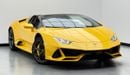 Lamborghini Huracan Evo Spyder 2023 Lamborghini Huracan Evo Spider, Lamborghini Warranty, Lamborghini Service History, GCC