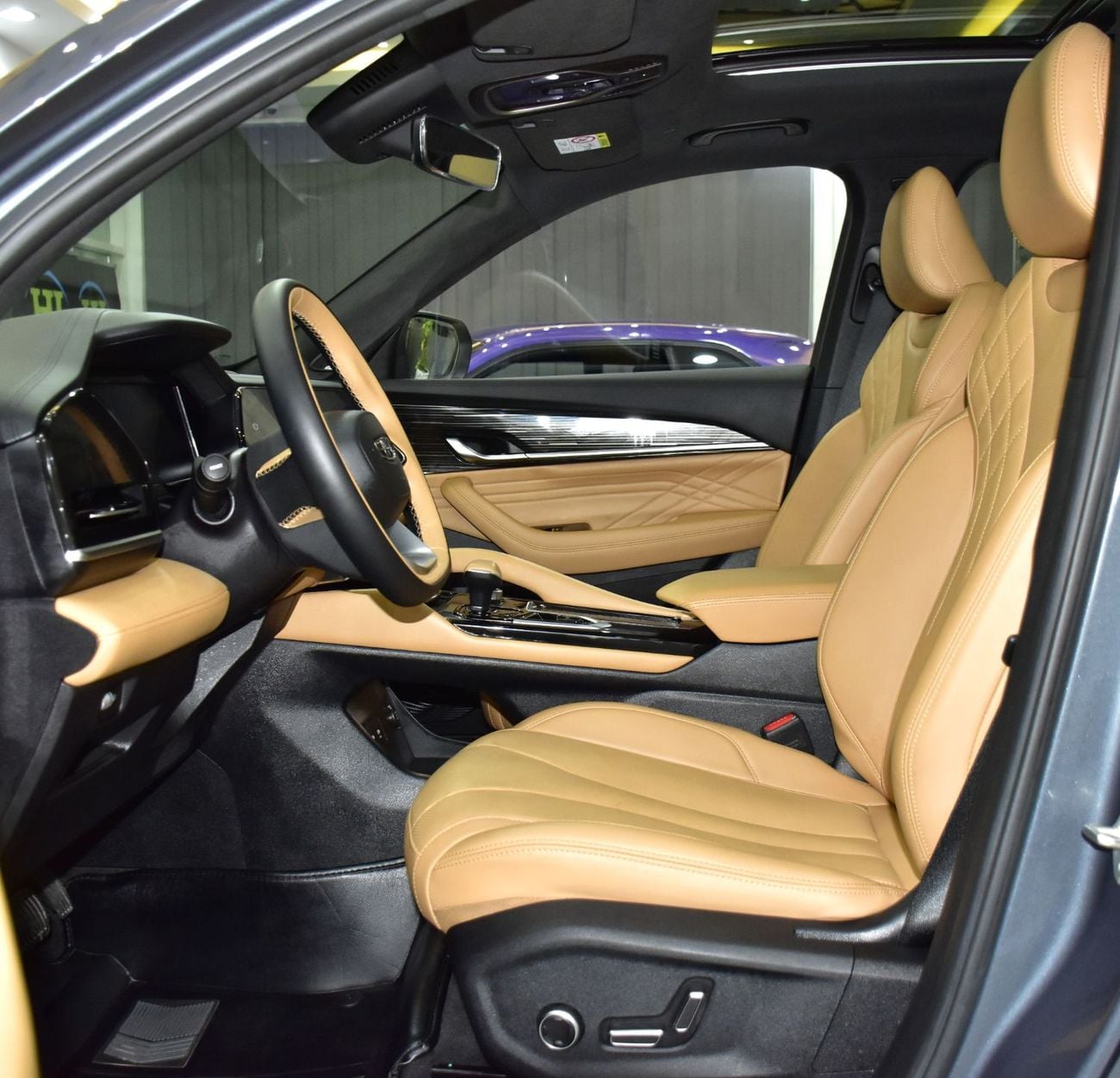 Geely Monjaro EXCELLENT DEAL for our Geely Monjaro 4WD ( 2025 Model ) in Grey Color GCC Specs