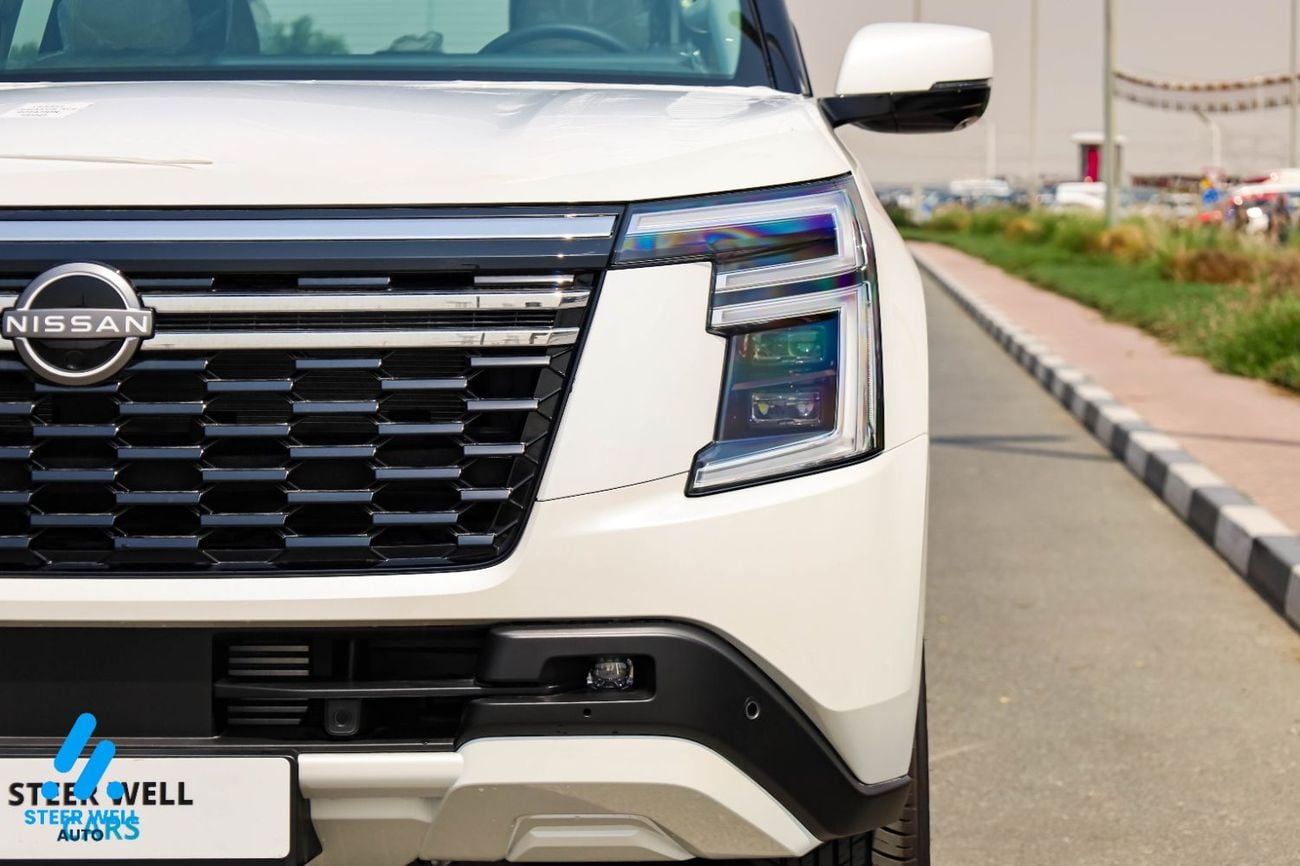 Nissan Patrol LE T2 3.5L V6 AWD 9AT 2026 | 8-Seater | Power Tailgate | 18” Alloy Wheels | Full Safety