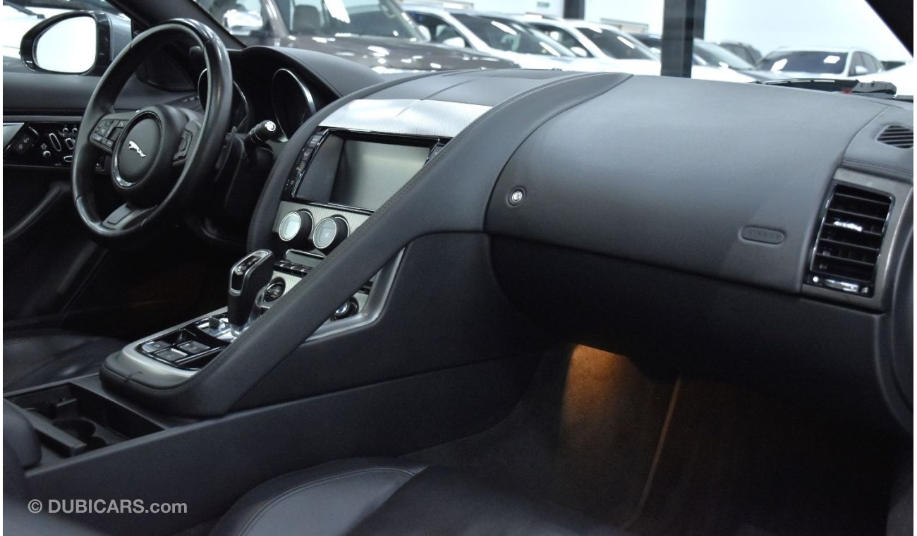 Jaguar F-Type EXCELLENT DEAL for our Jaguar F-Type ( 2015 Model ) in Grey Color GCC Specs
