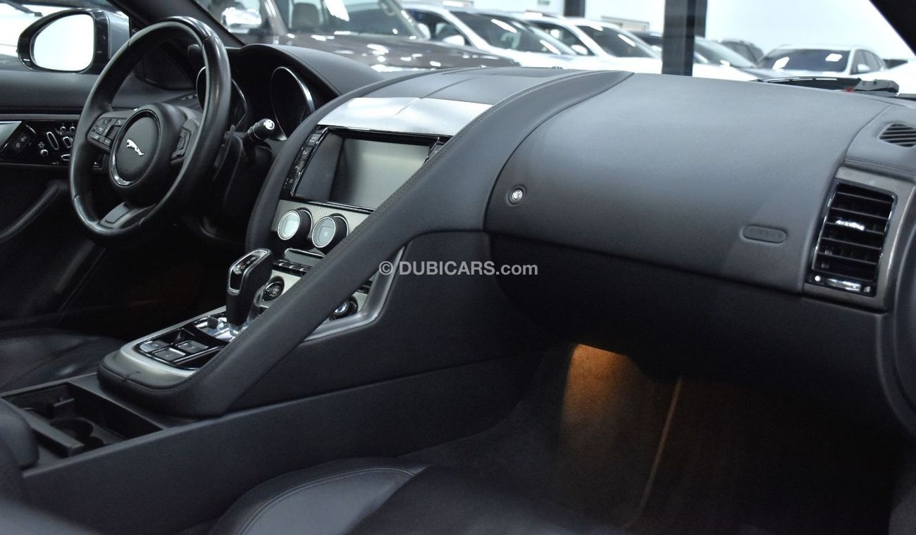 Jaguar F Type EXCELLENT DEAL for our Jaguar F-Type ( 2015 Model ) in Grey Color GCC Specs