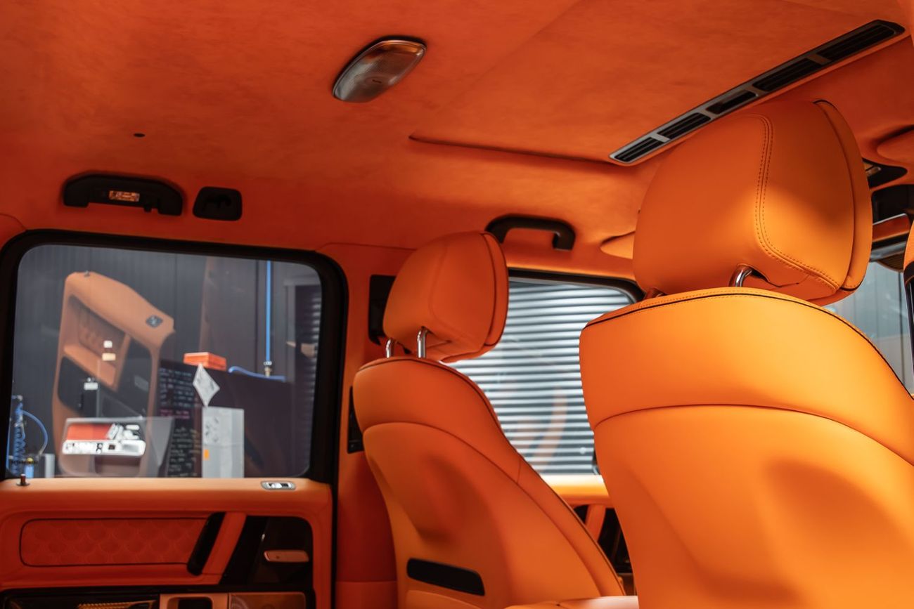 BRABUS 800 - Mercedes-AMG G 63 MY25 Black/Orange+A22+Carb Pack I&II