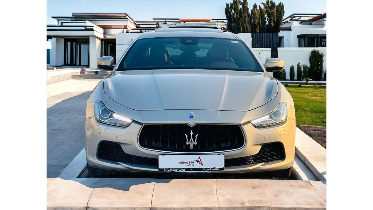 Maserati Ghibli S Q4 AED 1,16 PM | MASERATI GHIBLI 3.0L V6 | GCC SPECS | ORIGINAL PAINT | MINT CONDITION