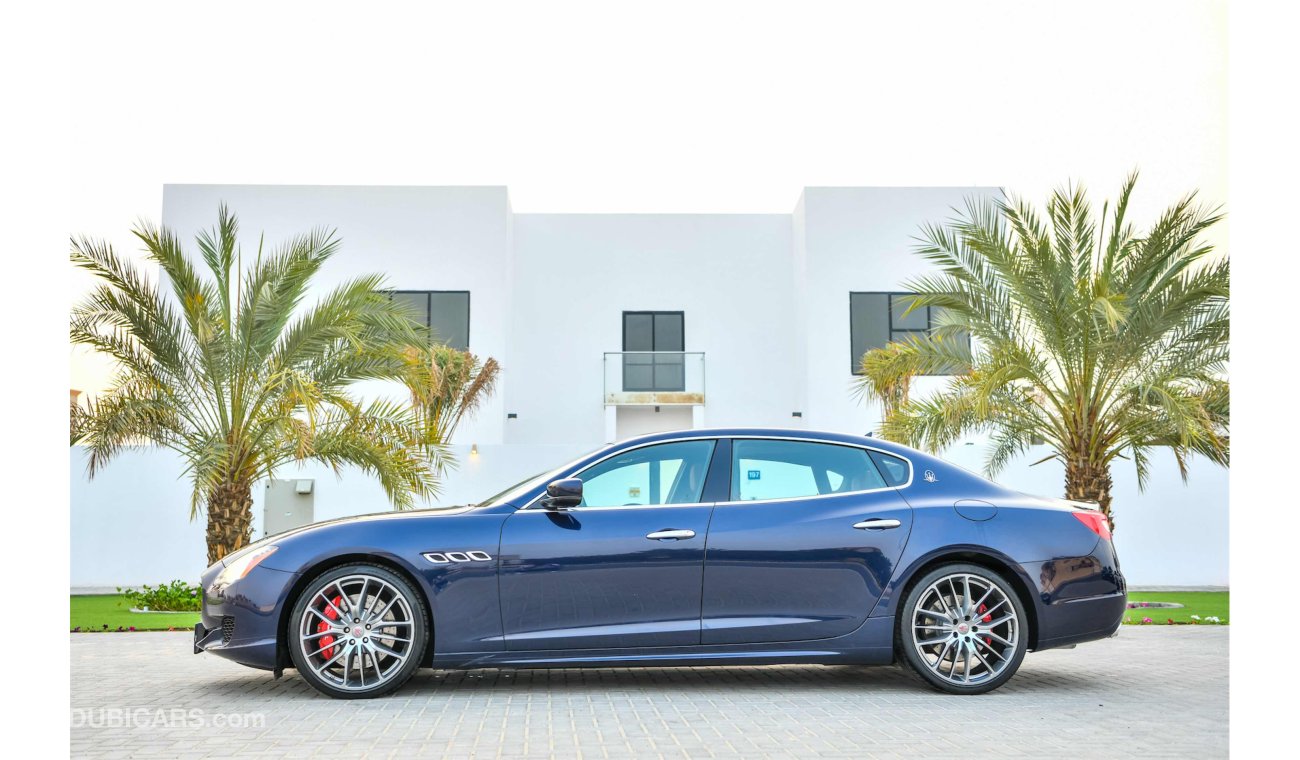 Maserati Quattroporte GTS - Agency Warranty - AED 3,799 Per Month - 0% DP