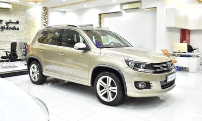 فولكس واجن تيجوان EXCELLENT DEAL for our Volkswagen Tiguan R-Line ( 2016 Model ) in Beige Color GCC Specs