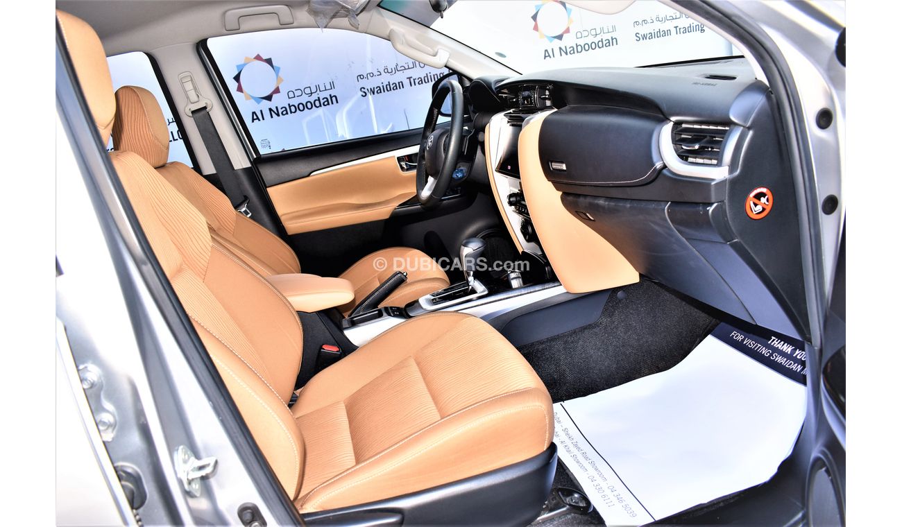 تويوتا فورتونر AED 1664 PM | 4.0L GXR V6  4WD GCC DEALER WARRANTY