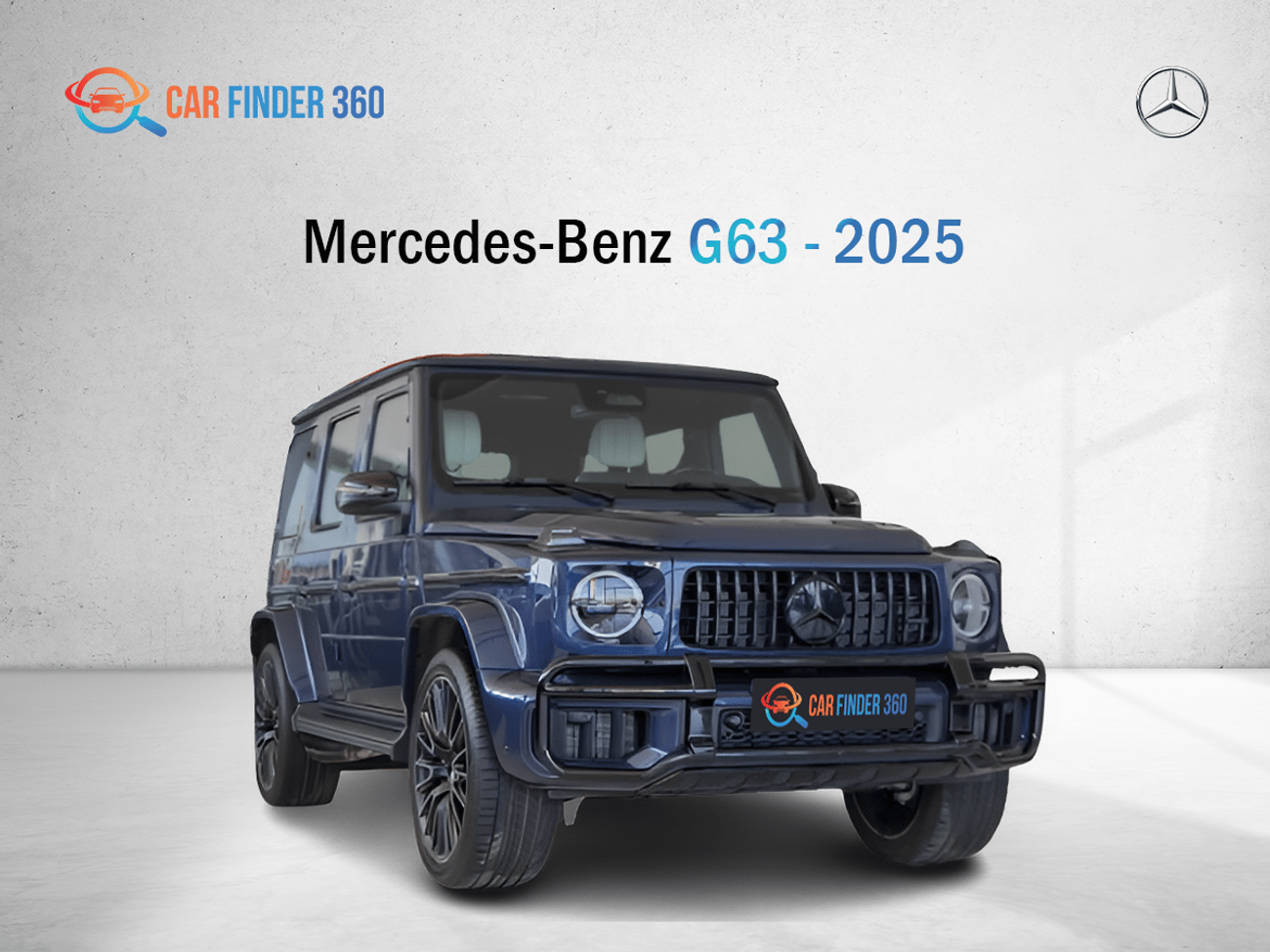 Mercedes-Benz G 63 AMG Mercedes-Benz G63 - 2025 - GCC (Export)