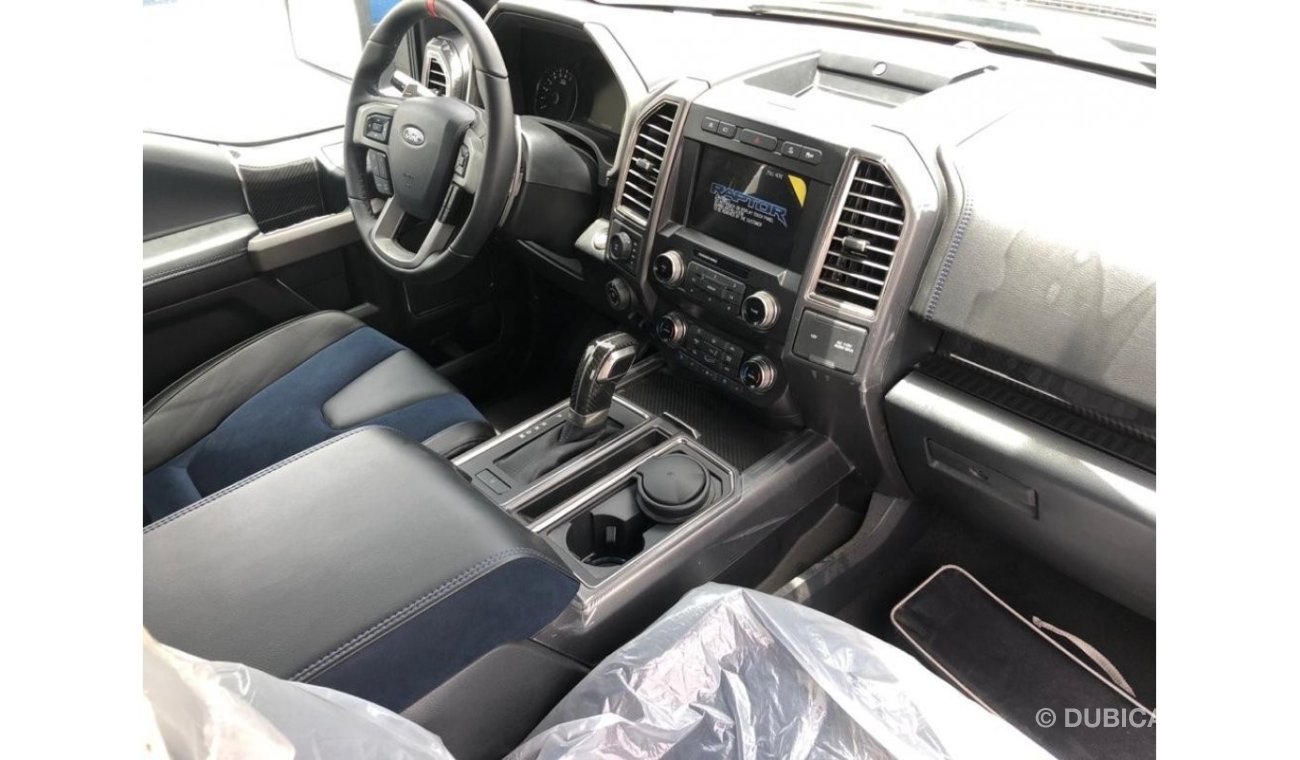 Ford F 150 FORD F150 RAPTOR SUPER CAB 3.5L, PETROL, 4WD, MODEL 2021, BLUE EXTERIOR WITH BLUE & BLACK LEATHER IN