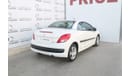 Peugeot 207 CC 1.6L 2012 MODEL WITH CONVERTIBLE ROOF GCC SPECS NO WARRANTY