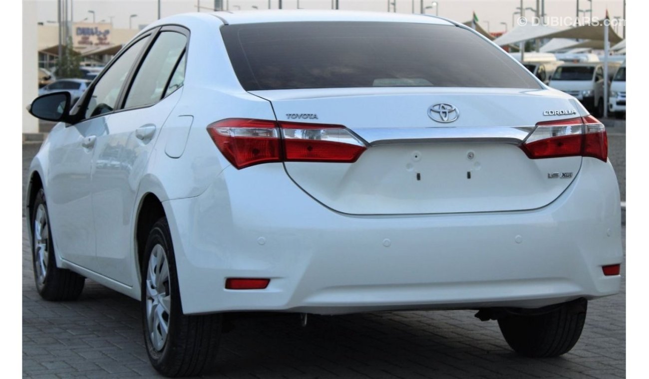 Toyota Corolla XLI XLI Toyota Corolla 2016 GCC, in excellent condition, without accidents, very clean from inside a