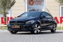 Mercedes-Benz CLA 200 Std 2.0L Mercedes-Benz CLA200 2019 GCC under Warranty with Flexible Down-Payment.