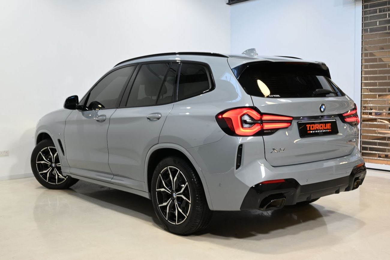 بي أم دبليو X3 XDRIVE 30i M SPORT بي إم دبليو X3 xDrive30i M Sport موديل 2022، ضمان بي إم دبليو وخدمة حتى مايو 2027، سجل صيانة بي إم د
