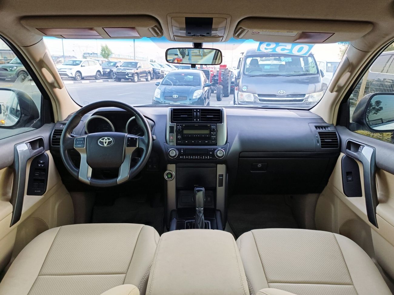 Toyota Prado TXL V6/ 20 SHAPE/ LEATHER/ DVD CAMERA/ TYRE UP/LOT#5372