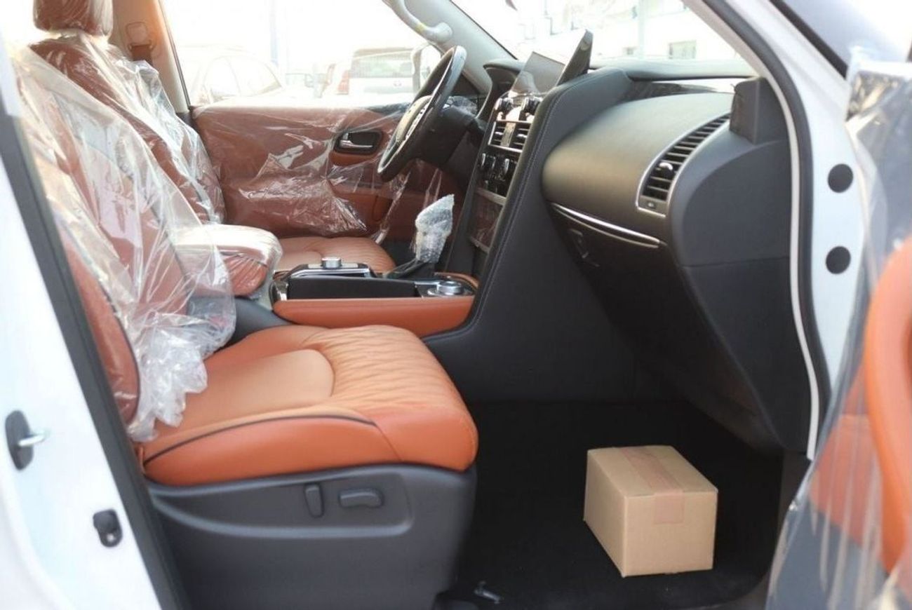 Nissan Patrol PLATINUM 5.6L V8, LEATHER SEAT, ELECTRIC SEAT, 360 CAMERA, SUNROOF,  MODEL 2024 FOR EXPORT ONLY