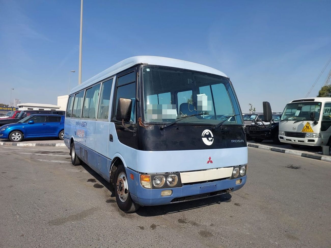 Mitsubishi Rosa (RAMADAN OFFER) MITSUBISHI ROSA BUS RHD 2000 MODEL 4.9 L DIESEL AUTOMATIC(PM00276)