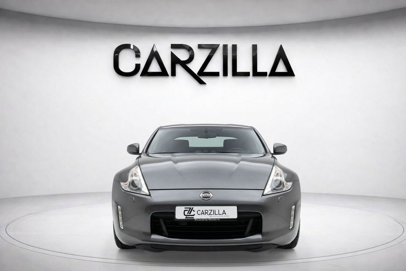 Nissan 370Z Std 3.7L (328 HP) A/T AED 2,302 P.M l 0% Downpayment l 370Z l 1 Owner l Excellent Condition