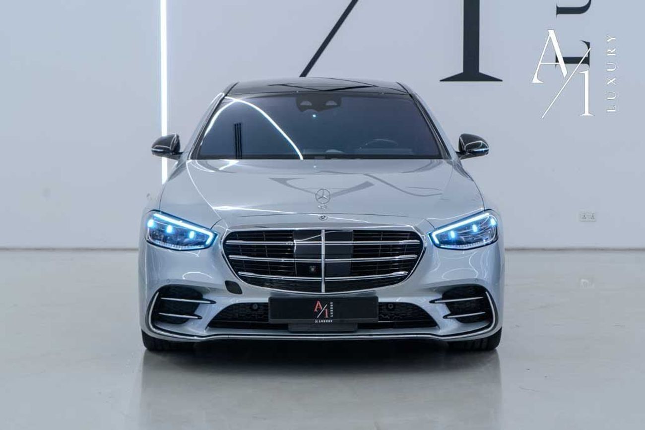 مرسيدس بنز S 500 4MATIC 3.0L 2022 Mercedes Benz S500 AMG 4MATIC, Warranty, Fully Loaded, Very Low Kms, Excellent Cond