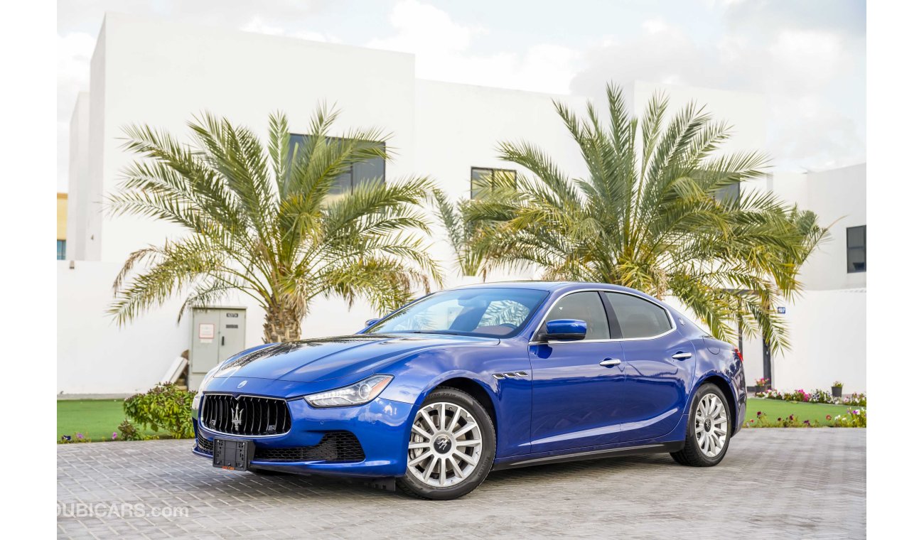 Maserati Ghibli AED 1,841 Per Month | 0% DP | Exceptional Condition!