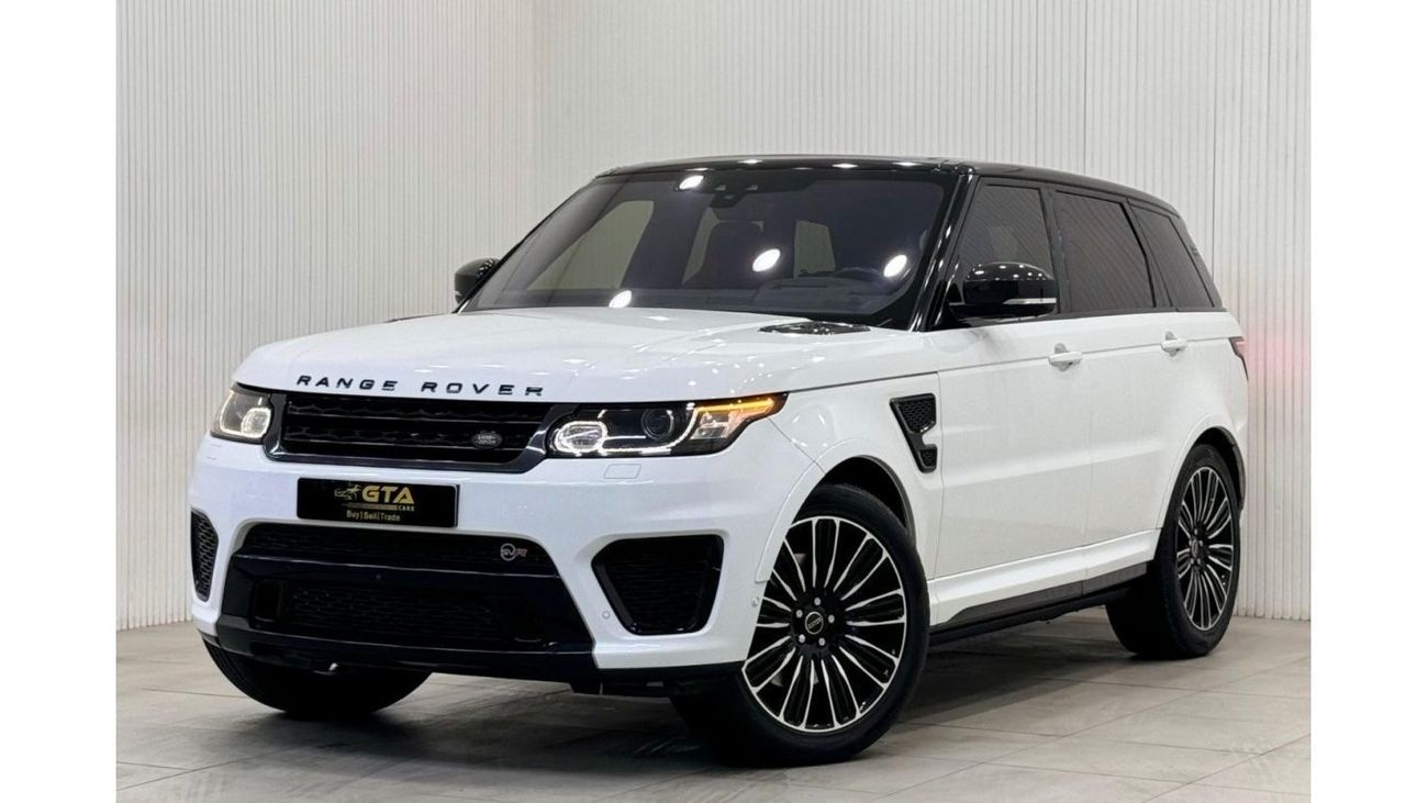 Land Rover Range Rover Sport 2017 Range Rover Sport SVR, Warranty, Service History, Full Options, Low Kms, GCC Specs