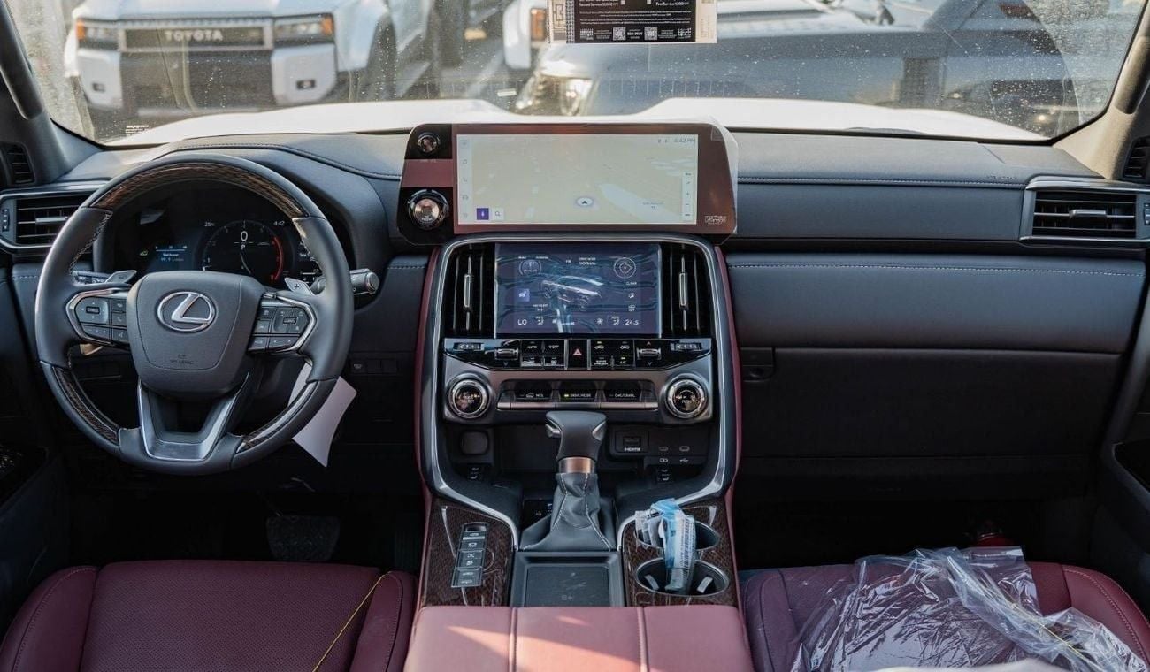 لكزس LX 600 2025 Lexus LX600 Signature 3.5L Petrol AT White