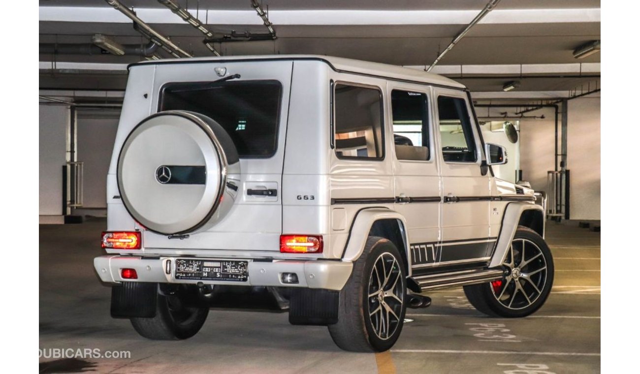 مرسيدس بنز G 63 AMG Mercedes-Benz G63 AMG (EDITION 463) 2016 GCC under Warranty with Zero Down-Payment.