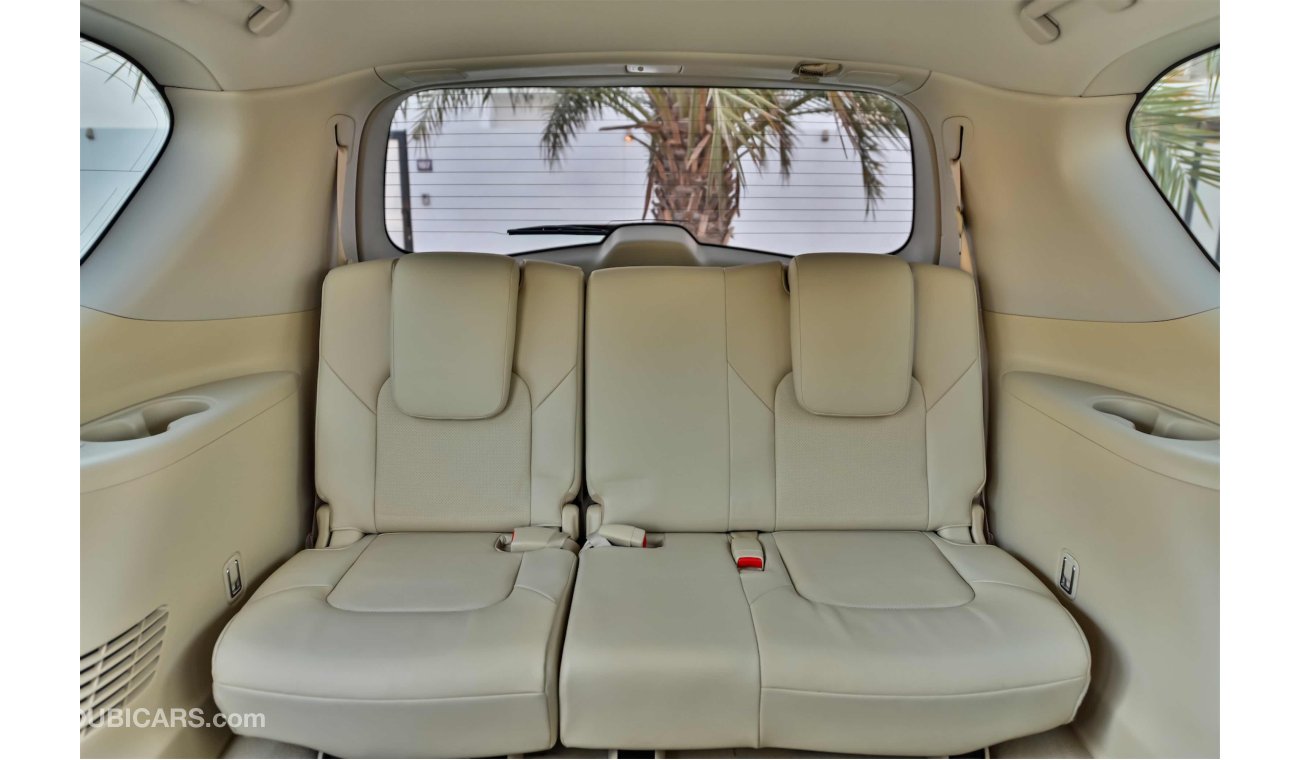 Infiniti QX80 Fully Loaded - Exceptional Condition! - AED 2,428 Per Month - 0% DP