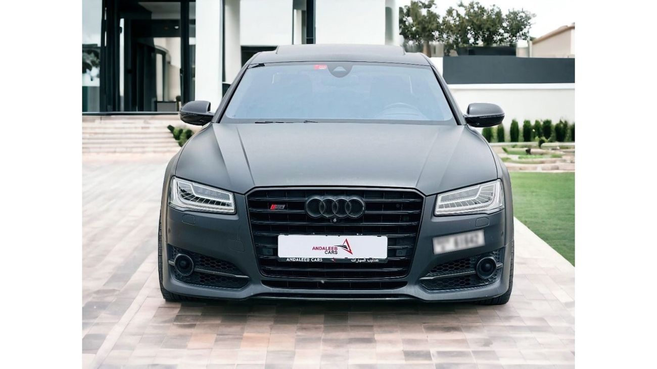 Audi S8 TFSI quattro Plus AED 3,000 EMI | AUDI | S-8 PLUS QUATRO | 2016 | 4.0L | FULL SERVICE HISTORY | 0% D