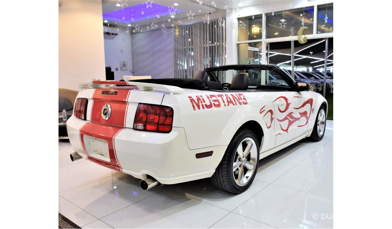 فورد موستانج EXCELLENT DEAL for our Ford Mustang GT Convertible 2009 Model!! in White/Red Color! GCC Specs