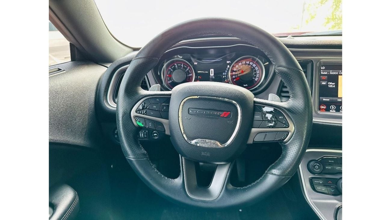 Dodge Challenger R/T AED 1,180PM | DODGE CHALLENGER 3.6L V6 GT | GCC | 0% DP | 2 DOORS COUPE
