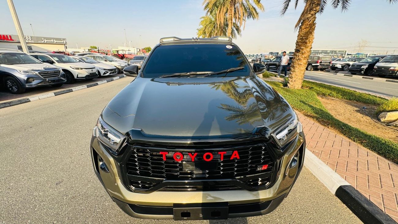 Toyota Hilux FULLY MODIFIED TO 2023 GR SPORT | RHD | 2017 | PREMIUM SPORTS BAR | LATEST ALLOY RIMS