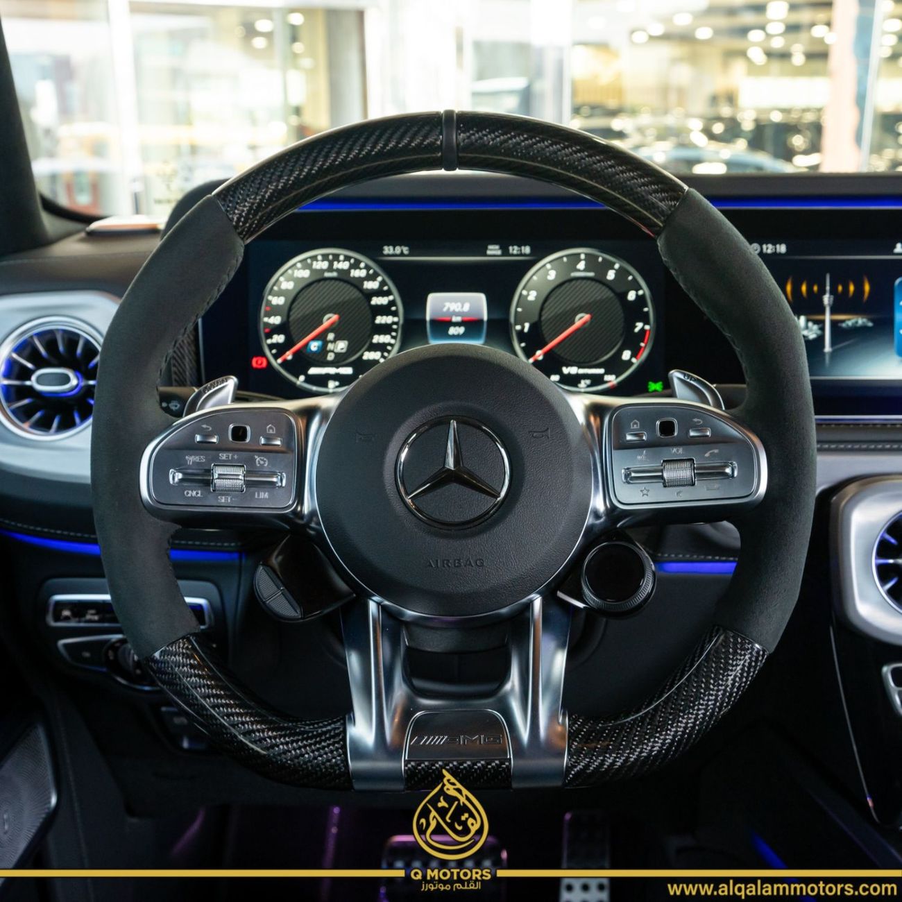 مرسيدس بنز G 63 AMG 2023 MERCDES G63 4X4 DONE ONLY 800KM ( GARGASH WARRANTY TILL JULY 2026 )