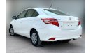 Toyota Yaris 2017 Toyota Yaris SE 1.5L 4Cyl 109hp//LOW KM // AED 490 /Month //ASSURED QUALITY