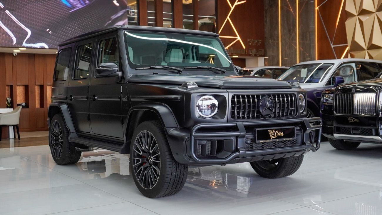 Mercedes-Benz G 63 AMG MERCEDES BENZ G63 AMG DOUBLE NIGHT PAKAGE (2025) WARRANTY & SERVICE