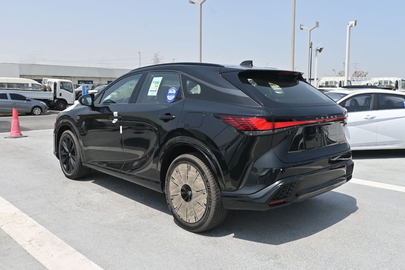 لكزس RX 500h F SPORT PERFORMANCE 2.4L Turbo + Hybrid, AWD Model 2025 Color Black