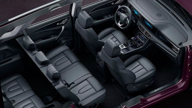 Jetour X95 interior - Seats