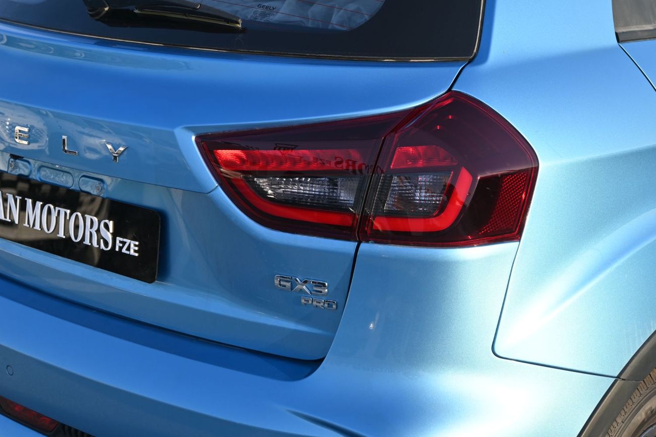 Geely GX3 Pro Geely GX3 Pro 1.5L Petrol FWD, Color Blue Model 2025