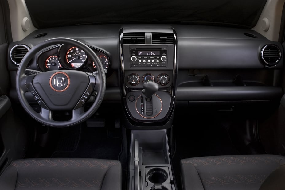 Honda Element interior - Cockpit