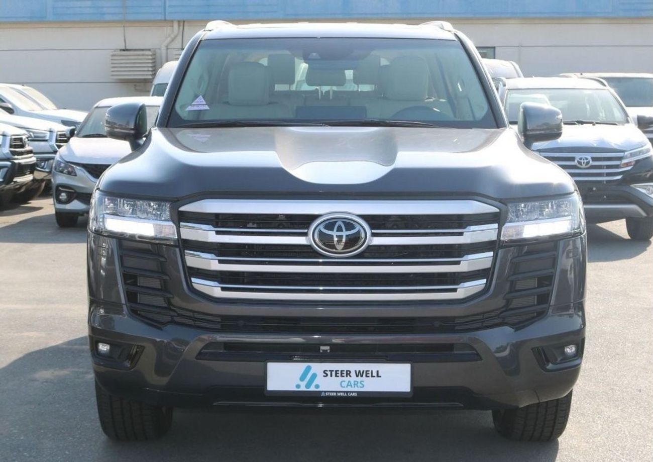 تويوتا لاند كروزر VX 2022| TWIN TURBO 3.5L 70TH ANNIVERSARY V6 WITH RADAR A/T JBL SOUND 4WD PETROL EXPORT ONLY