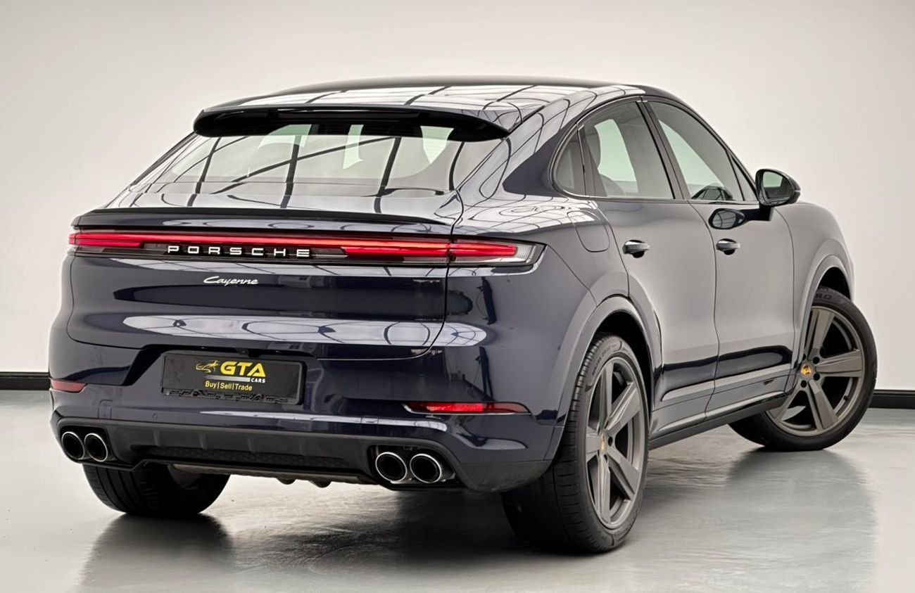Porsche Cayenne 2024 Porsche Cayenne Coupe, Feb/2027 Porsche Warranty, Porsche Full Service History, GCC