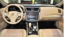 نيسان ألتيما FULL SERVICE HISTORY ORIGINAL PAINT ( صبغ وكاله ) AMAZING Nissan Altima 2.5 SL 2017 Model!! in Red C