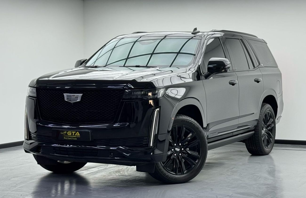 Cadillac Escalade Sport 6.2L 4WD 2022 Cadillac Escalade Sport, Agency Warranty 12/27& Service, Full Service History, G