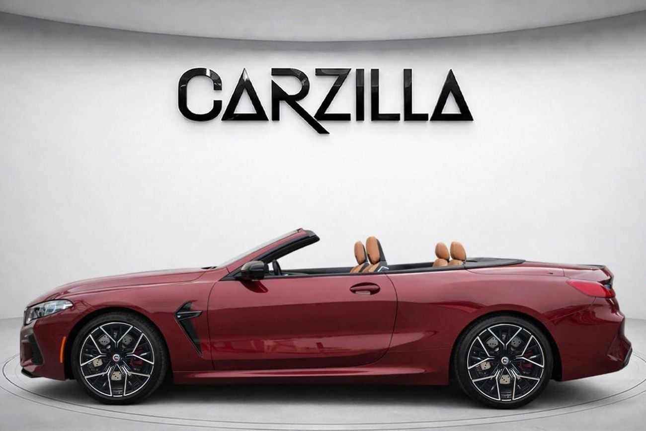 BMW M8 Competition 4.4L (617 HP) AED 7,246 P.M l 0% Down Payment l Competition Convertible l Carbon Core –