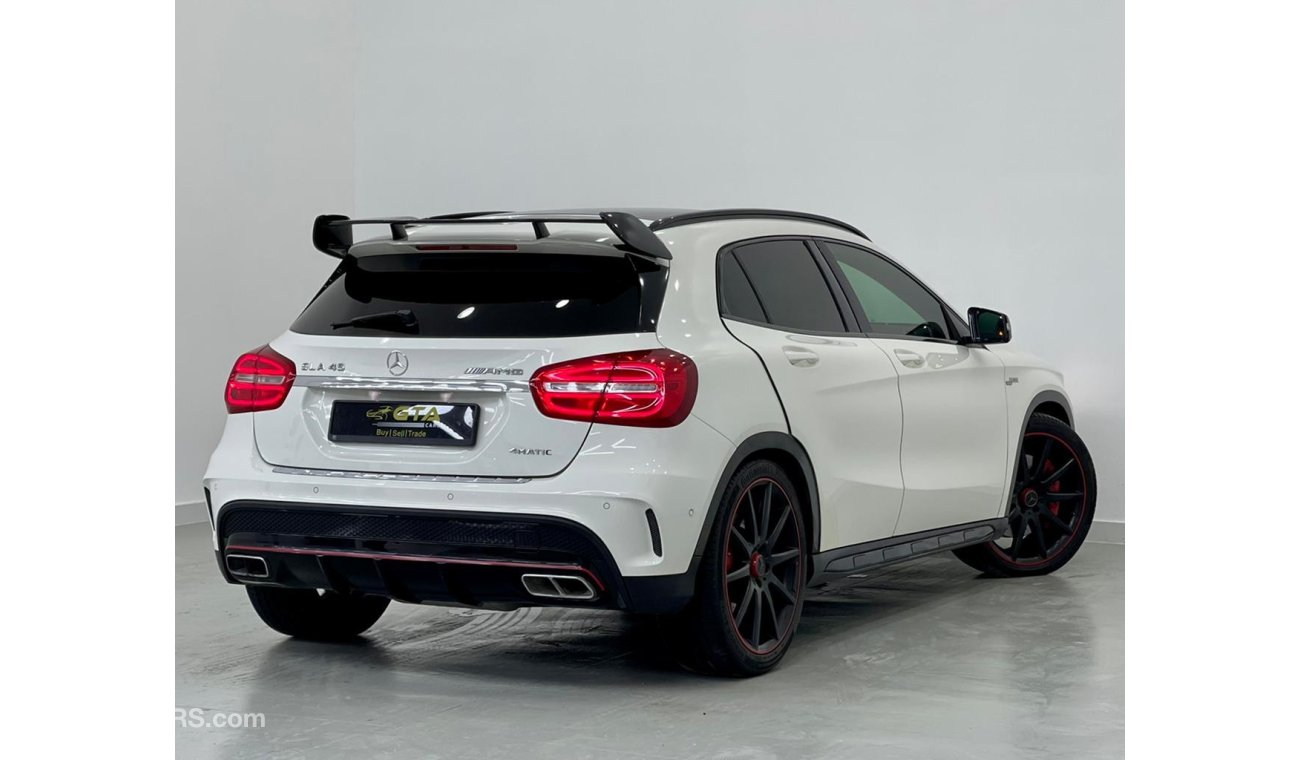 مرسيدس بنز GLA 45 AMG 2015 Mercedes GLA 45 AMG Edition 1 4MATIC, Mercedes Service History, Warranty, GCC