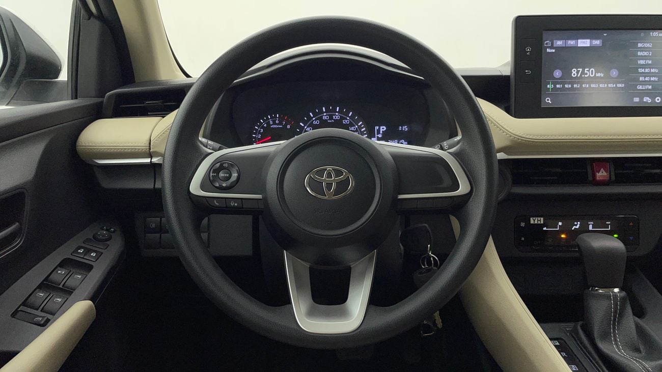 Toyota Yaris Mid 1.3L Sedan 2023 E | AED 696/Month | 0 DP | 30 Day Return | Warranty | Service History