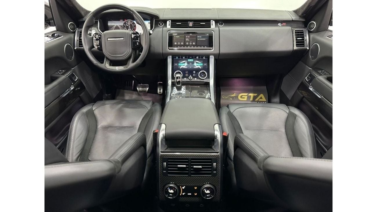 لاند روفر رينج روفر سبورت 2022 Range Rover Sport SVR, Oct 2026 Range Rover Warranty + Service Pack, Full Options, GCC
