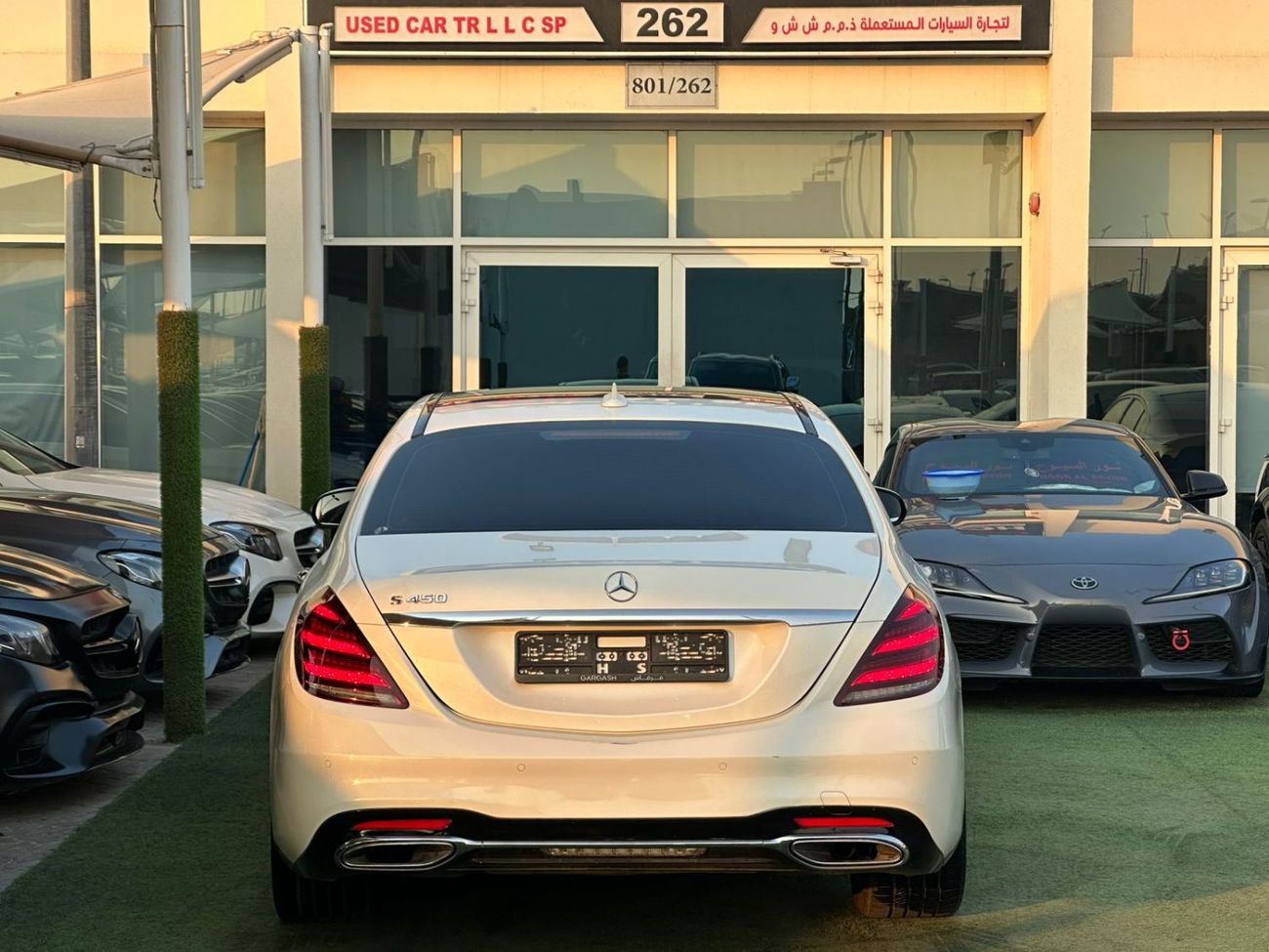 Mercedes-Benz EQS 450 SUV MERCEDES BENZ AMG S450 GCC 2019 Original Paint Zero accidents Fulloption