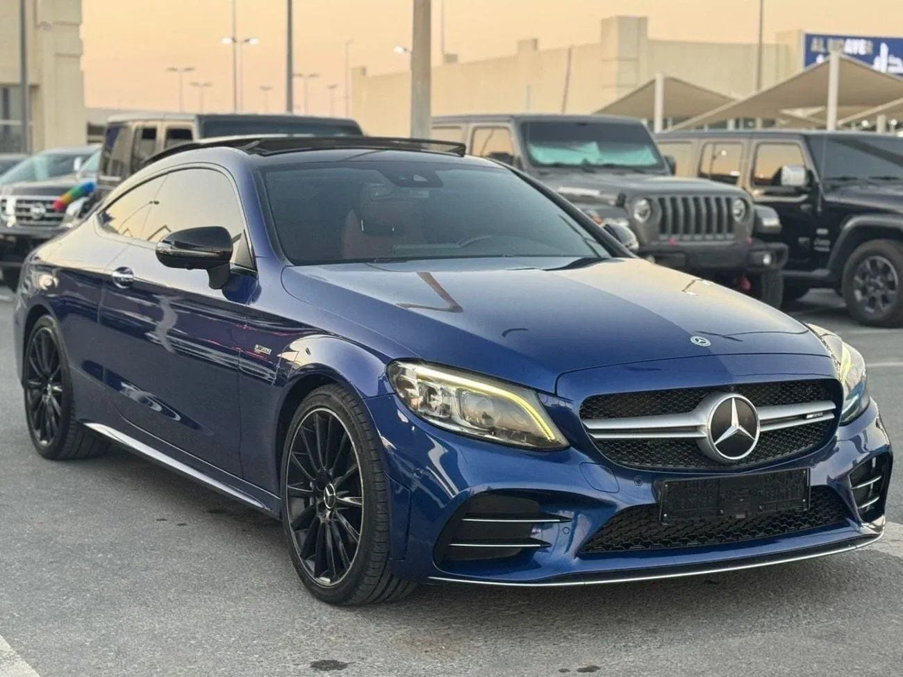 مرسيدس بنز سي 43 ايه ام جي C43 coupe  3.0L V6 full option best price!!!!!