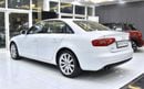 أودي A4 EXCELLENT DEAL for our Audi A4 ( 2014 Model ) in White Color GCC Specs