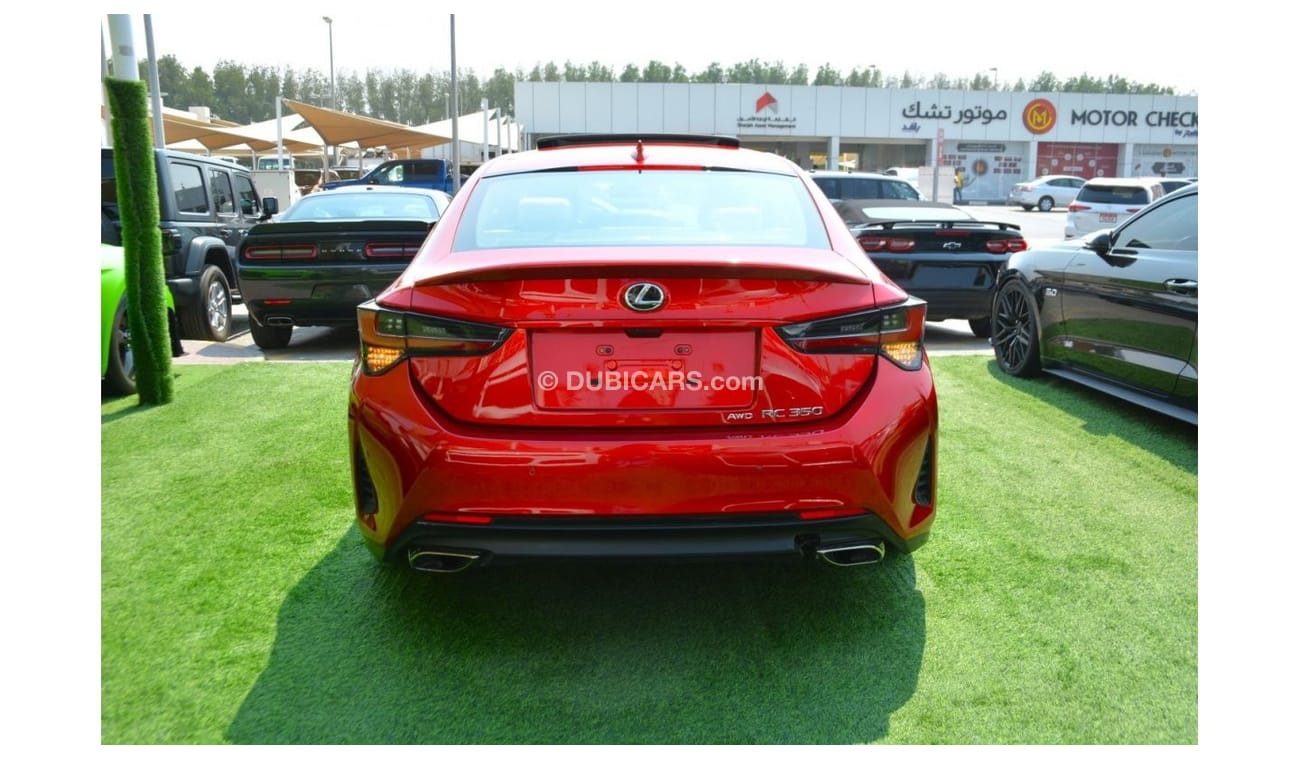 لكزس RC 350 F سبورت